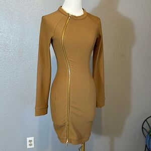 Mistress Rocks tan mini dress size XS